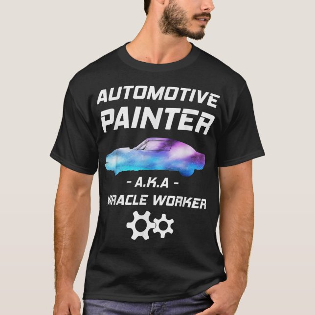 Painte Miracle Worker Auto T-Shirt (Vorderseite)