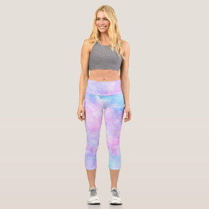 Painted Galaxy Series Design 12 Capri Leggings
