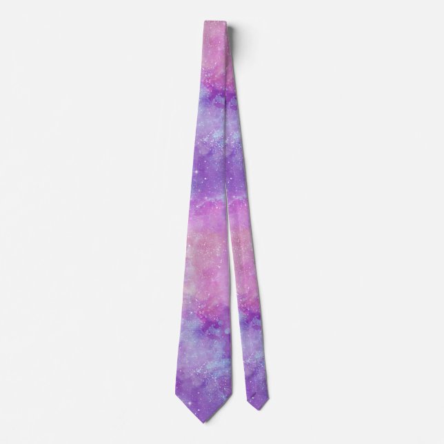 Painted Galaxy Series Design 2 Krawatte (Vorderseite)