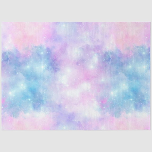 Painted Galaxy Series Design 4 Seidenpapier (Vorderseite)