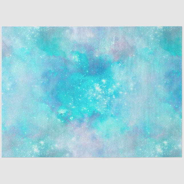 Painted Galaxy Series Design 8 Seidenpapier (Vorderseite)