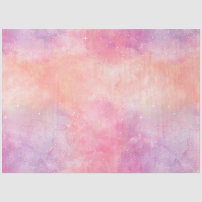 Painted Galaxy Series Design 9 Seidenpapier (Vorderseite)