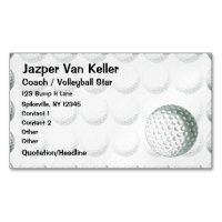 Painted Golf Ball Muster
