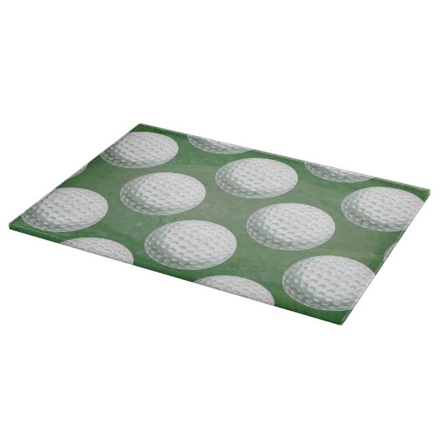 Painted Golf Ball Muster Schneidebrett (Ecke)