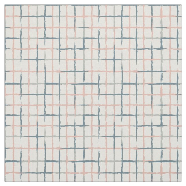 Painted Grid  Stoff (Muster)