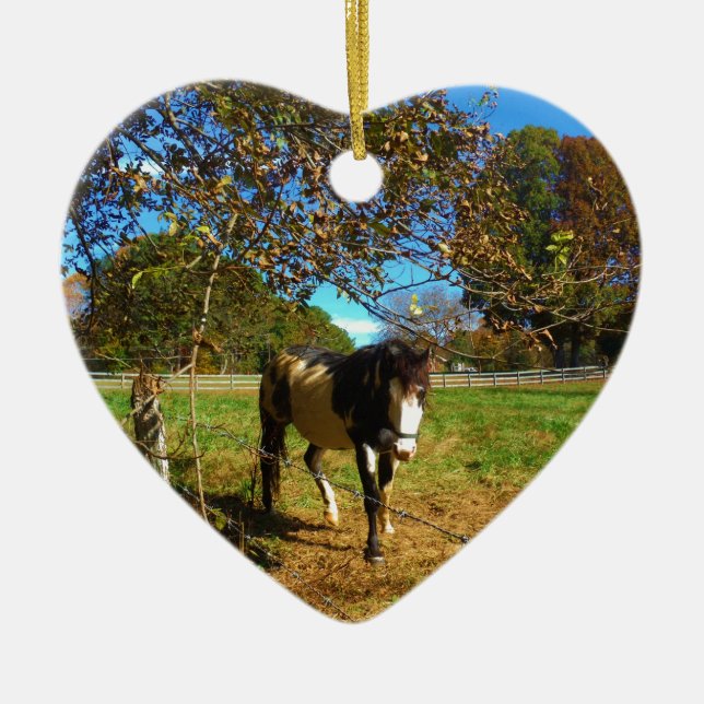 Painted Horse, Keramikornament (Vorne)