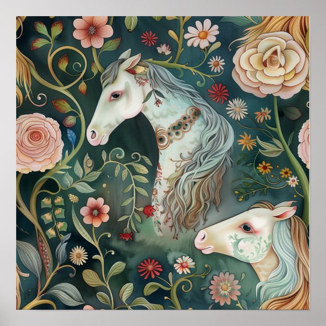 Painted Horses Poster (Vorne)