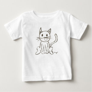 Painted Kitty Säugling T - Shirt