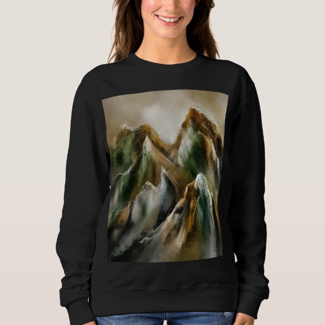 Painted Mountains Sweatshirt (Vorderseite)