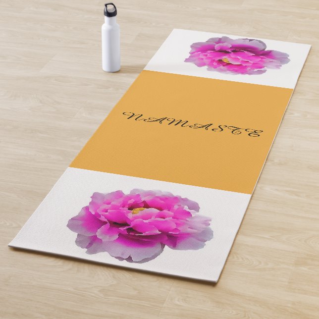 Painted Peony Yoga Mat Yogamatte (Beispiel)