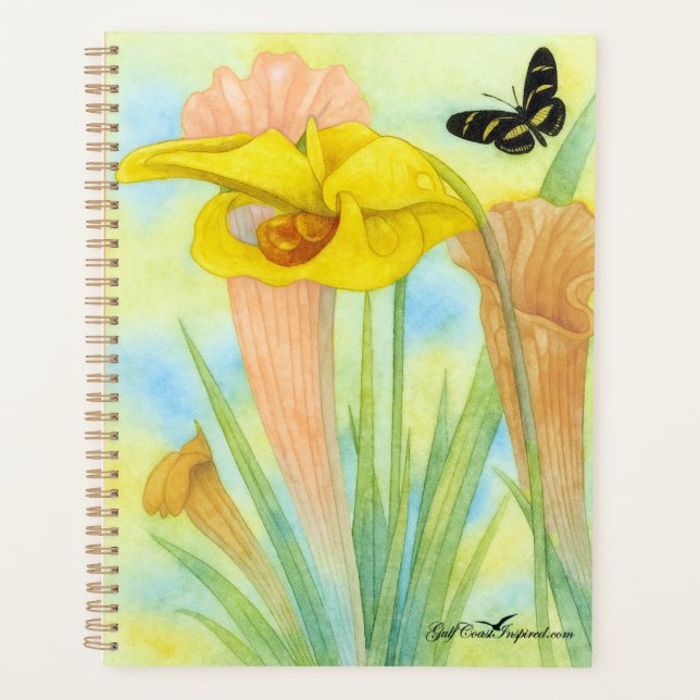 Painted Petals Collection - Pitcher Plant Planner Planer (Vorderseite)