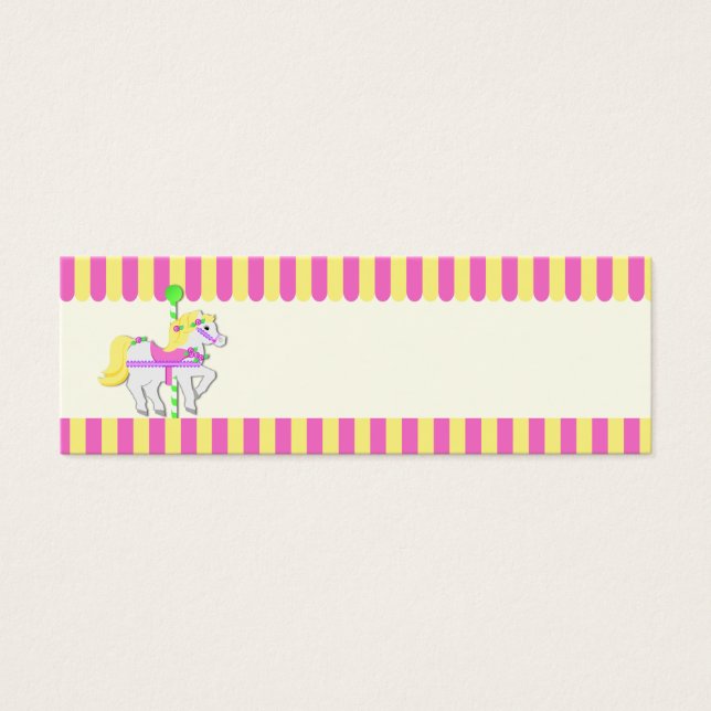 Painted Ponies Gift Tag (Vorderseite)