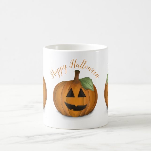 Painted Pumpkins Coffee Tasse (Mittel)