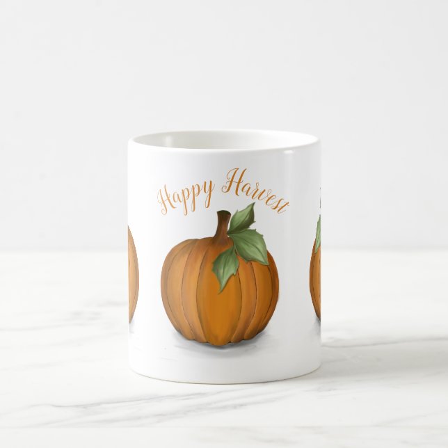 Painted Pumpkins Coffee Tasse (Mittel)