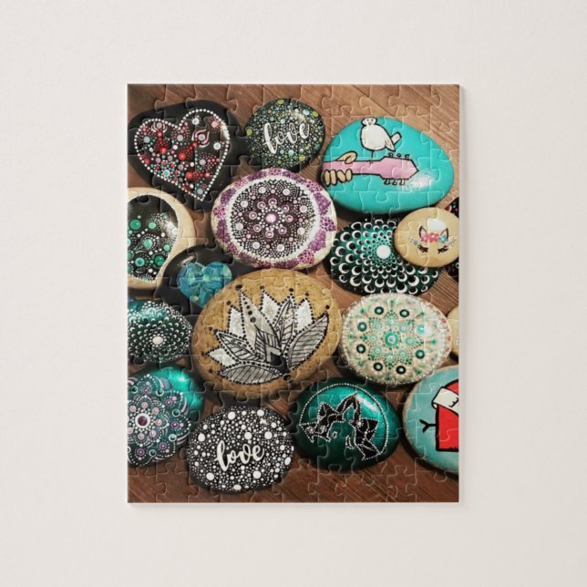 Painted Rock Puzzle (Vertikal)
