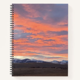 Painted Sky Spiral Notebook Notizbuch