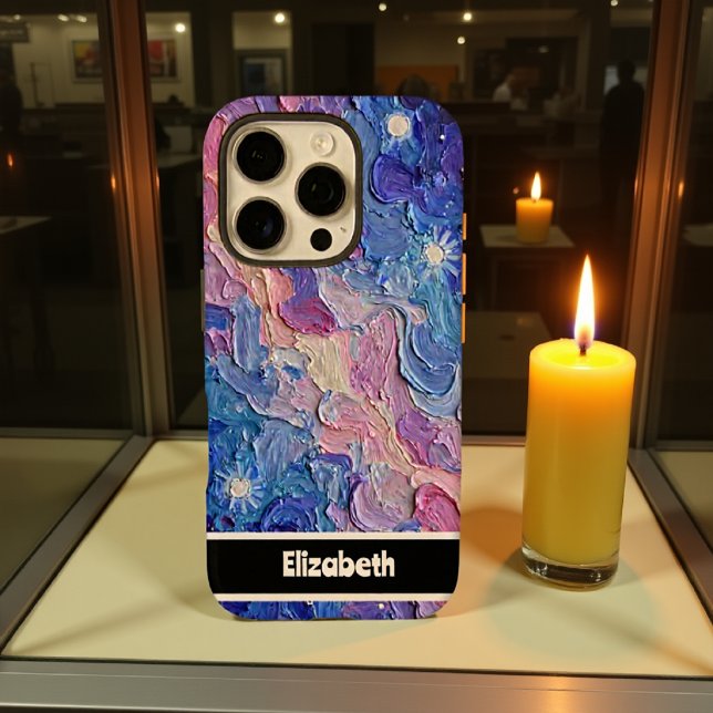 Painted Stars Handy Cover mit individueller Anpass (Von Creator hochgeladen)