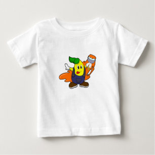 Painter als Maler mit Pinsel Baby T-shirt