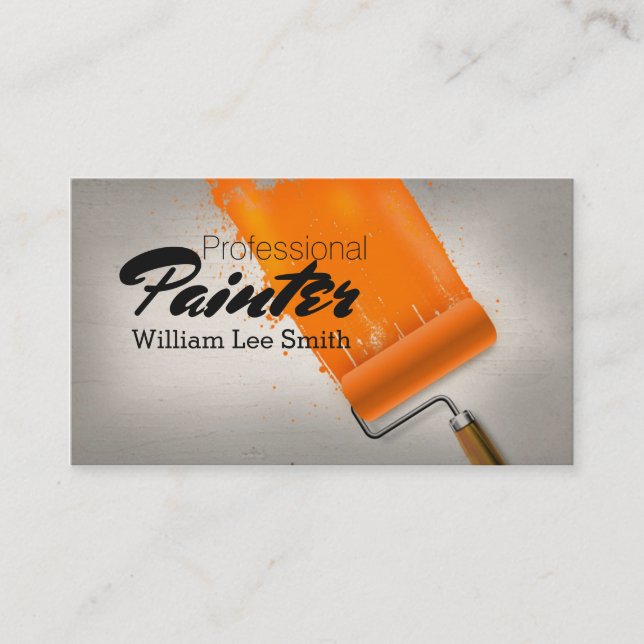 Painter Business card Visitenkarte (Vorderseite)