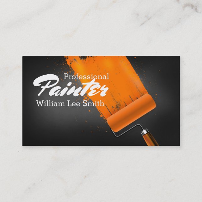 Painter Business card Visitenkarte (Vorderseite)
