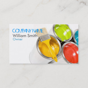 Painter Business Card Visitenkarte