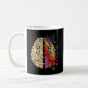 Painter Neuroscience Colorful Hu Brain Kaffeetasse