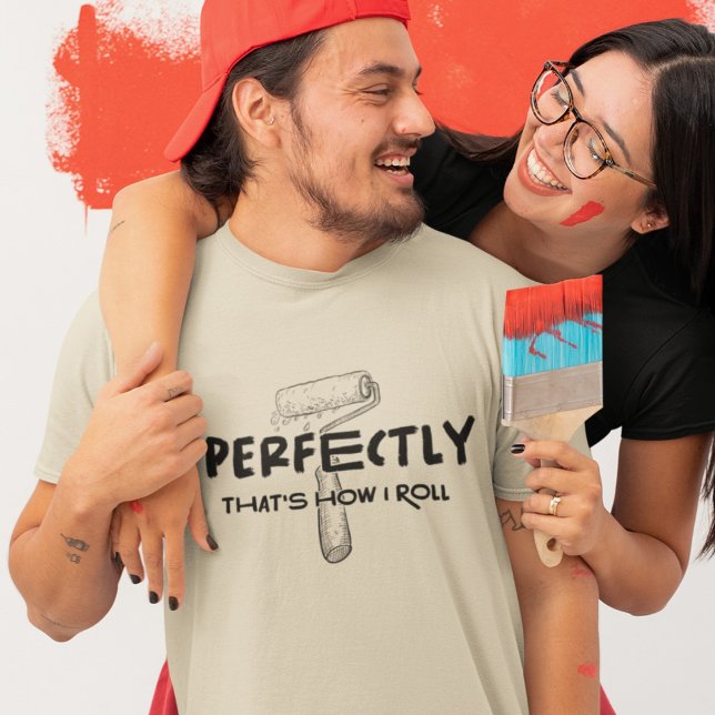 Painter Roller und Paint Light T-Shirt (Von Creator hochgeladen)