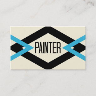 Painter Trendy Business Card Visitenkarte