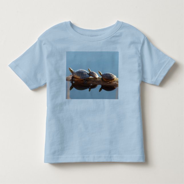 Painter Turtles Kleinkind T - Shirt (Vorderseite)