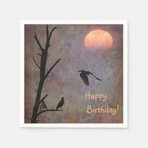Painterly Birthday Serviette