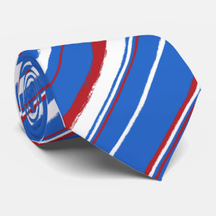 Painterly gestreifte Krawatten