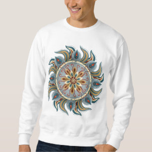 Painterly Mandala Sweatshirt