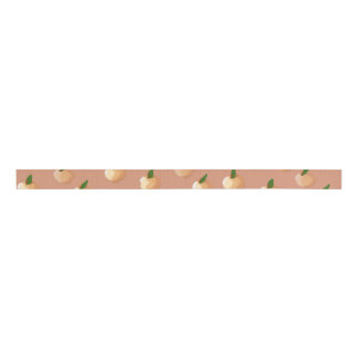 Painterly Peaches Ribbon Ripsband