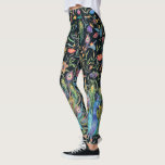 Painterly Peacock Feather, Floral Vines Boho Chic<br><div class="desc">Schöne Leggings mit handgemalten Aquarellbildern von Pfauen,  Federn und botanischen Blumenweinen. Ideal für einen besonderen Abend,  Konzerte,  Festivals,  Workout oder alltägliche Unterhaltungsbekleidung.</div>
