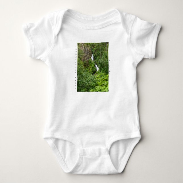 Painterly Plunderbird Baby Strampler (Vorderseite)