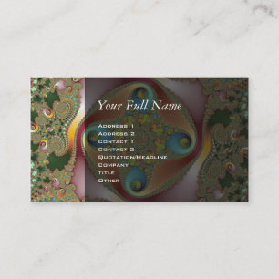 Painting - Fractal Art Visitenkarte