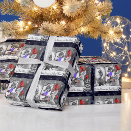 Painting Paper von Snowman Geschenkpapier