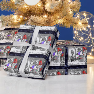 Painting Paper von Snowman Geschenkpapier