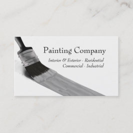 Painting Service Company - Graue Visitenkarte