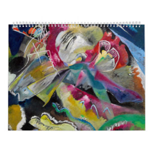 Painting with White Lines - Wassily Kandisnky Kalender