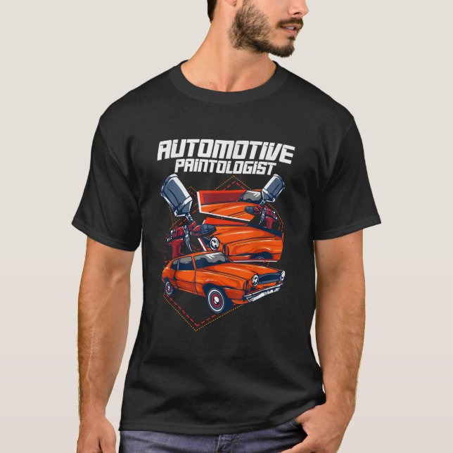 Paintologin für Automobil- und Autoreparaturlackie T-Shirt (Vorderseite)