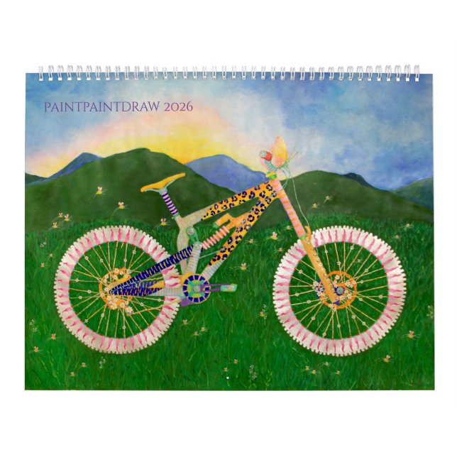 PAINTPAINTDRAW 2025 Kalender (Titelbild)