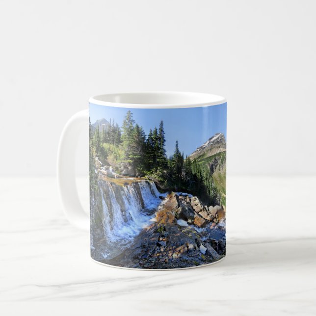 Paiota Falls - Glacier National Park Kaffeetasse (Vorderseite Links)
