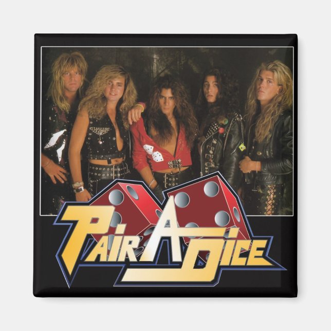 Pair A Dice Magnet (Vorne)