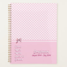 Pairs Gut W/ Zurück zur Schule Funny Pink Karierte