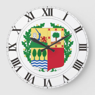 Pais Vasco (Spanien) Wappen Große Wanduhr