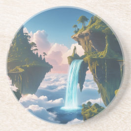 Paisaje de montañas flotantes getränkeuntersetzer