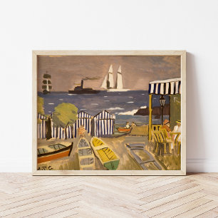 Paisaje de Playa   Joaquín Torres-García Poster