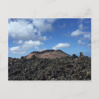 Paisaje Parque Nacional Timanfaya. Lanzarote Postkarte