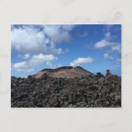 Paisaje Parque Nacional Timanfaya. Lanzarote Postkarte